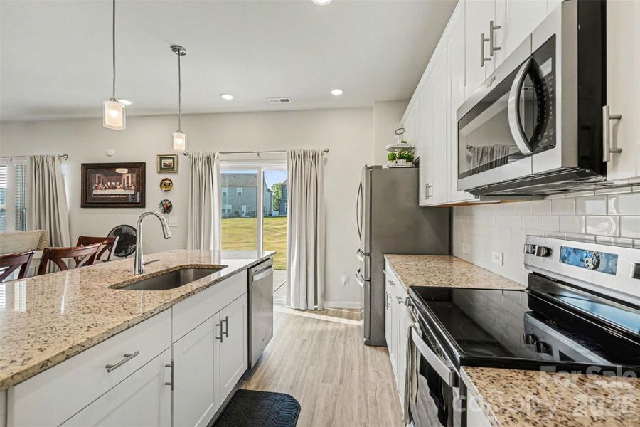 Furnished interior view inside a new home in Morgan Hills, Albemarle (Image 10).