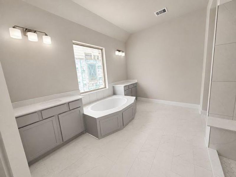 Furnished interior view inside a new home in , Spring (Image 5).