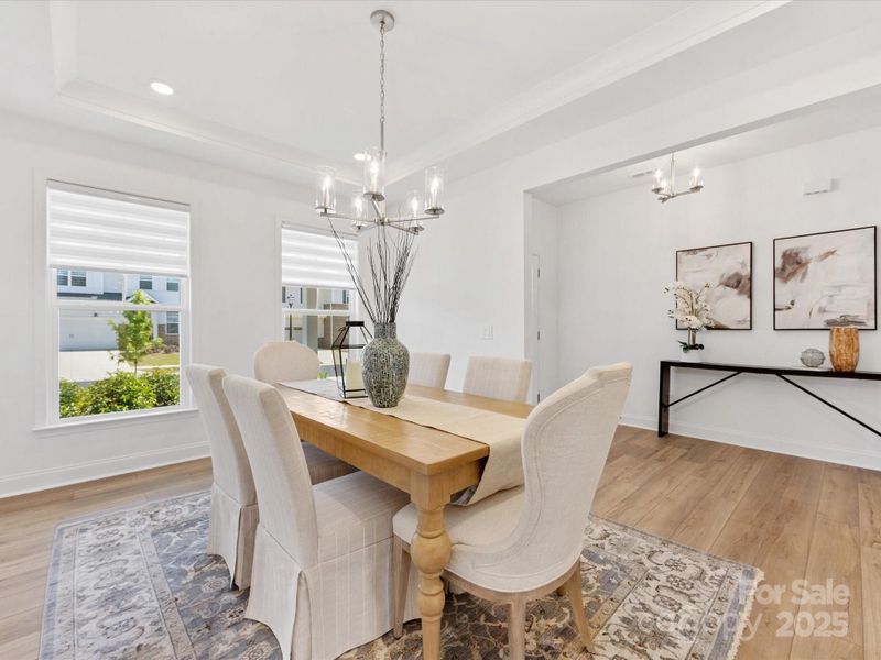 Furnished interior view inside a new home in Cannon Run, Concord (Image 25).