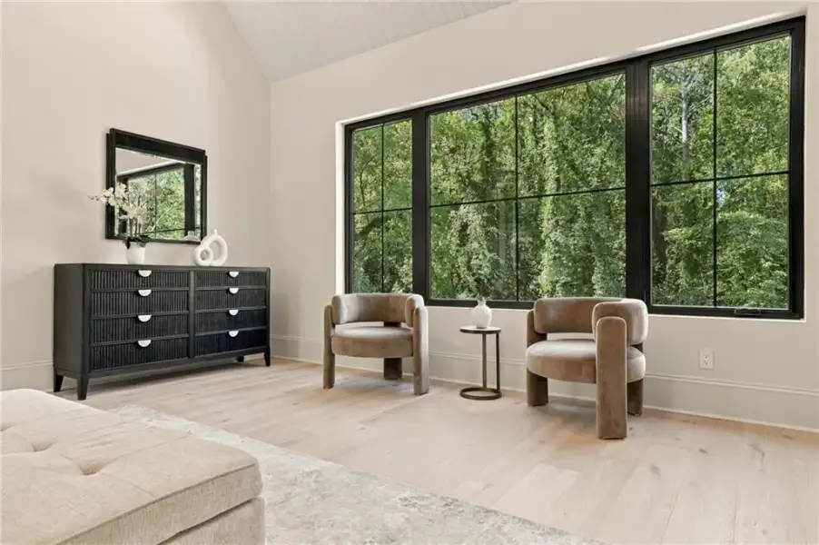 Furnished interior view inside a new home in , Sandy Springs (Image 42).