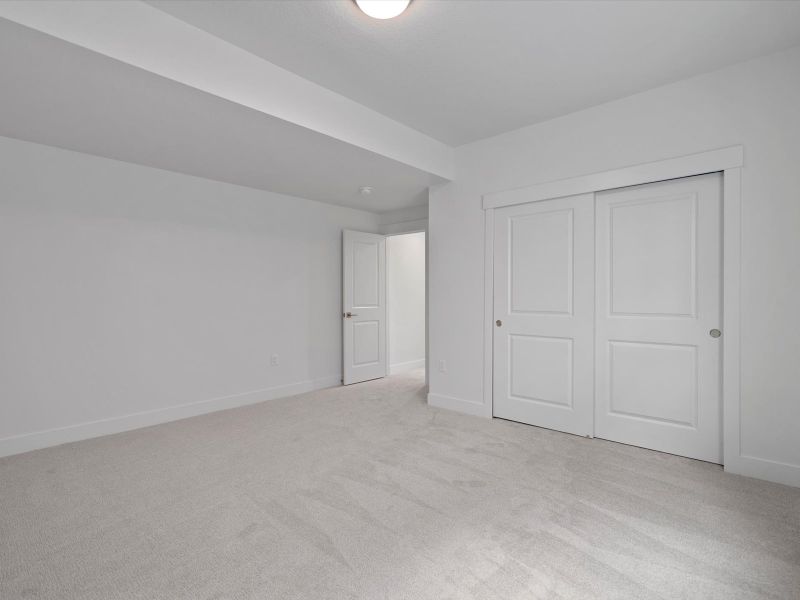 Spacious, unfurnished interior of a new home in Jackson Creek, Monument (Image 42).