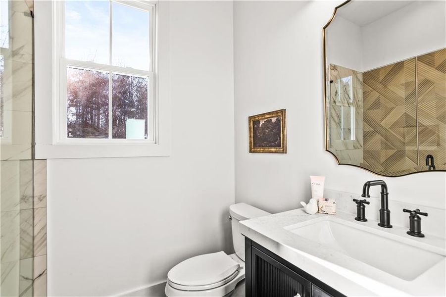 Furnished interior view inside a new home in , Canton (Image 50).