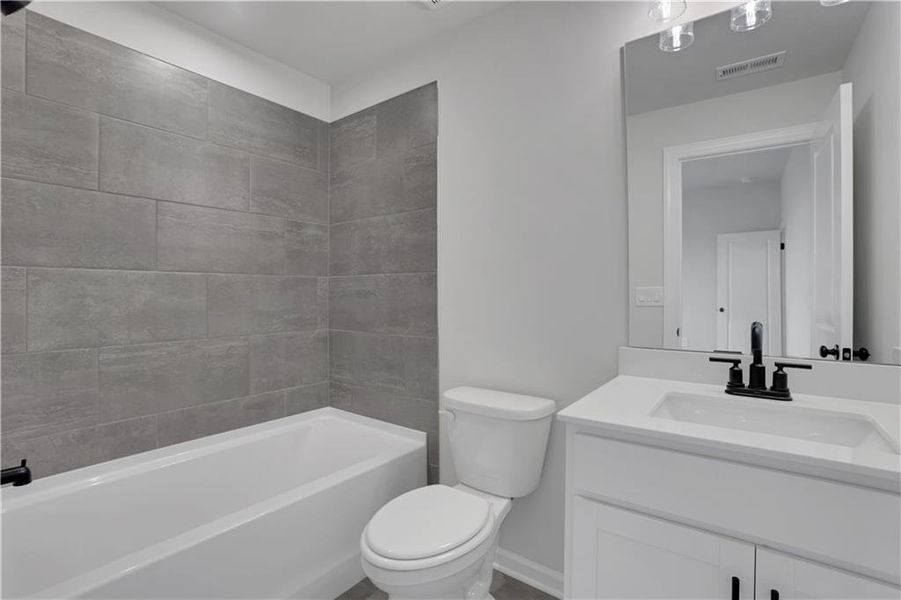 Furnished interior view inside a new home in Acacia, Cumming (Image 12). Furnished interior view inside a new home in Acacia, Cumming (Image 12).