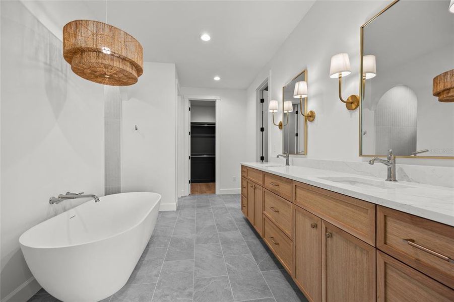 Furnished interior view inside a new home in , Lake City (Image 14).