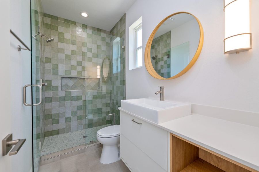 Furnished interior view inside a new home in , Austin (Image 18).