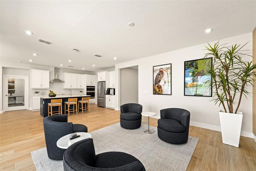 Furnished interior view inside a new home in Meridian Parks, Orlando (Image 5).
