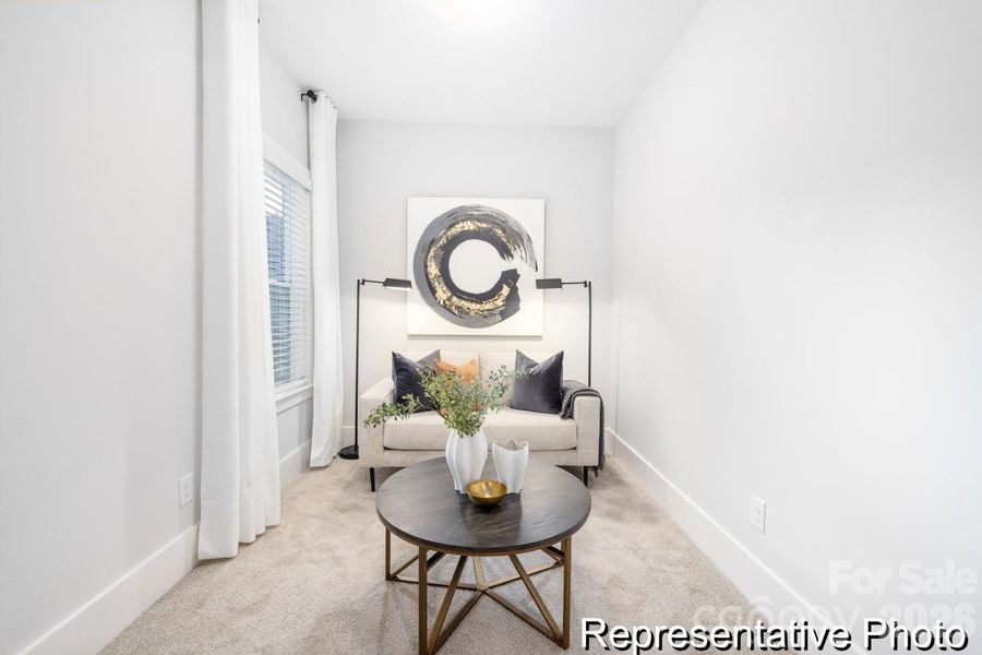 Furnished interior view inside a new home in , Statesville (Image 33).