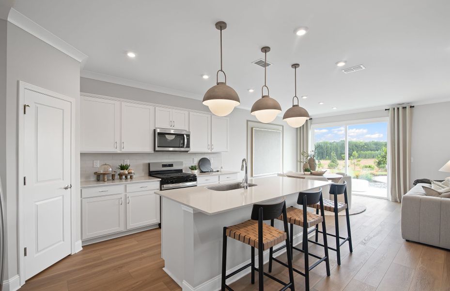 Furnished interior view inside a new home in Overland, Locust Grove (Image 3).