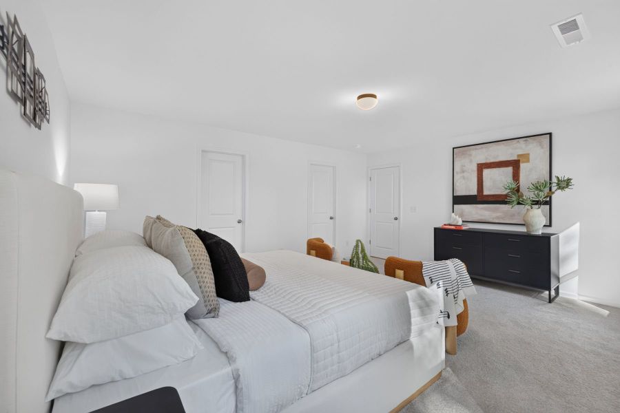 Furnished interior view inside a new home in Heritage Hall, Statesville (Image 17).