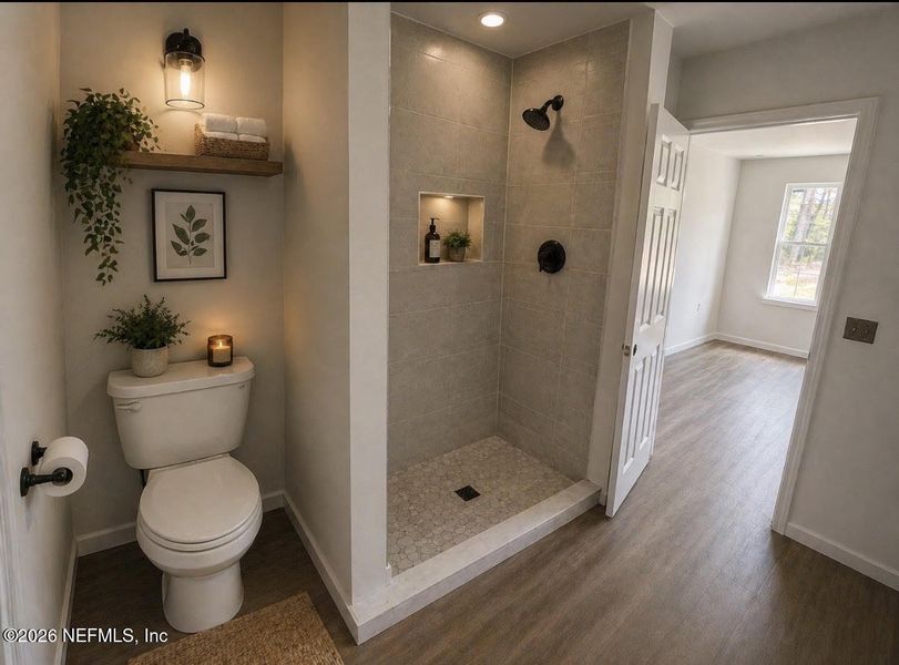 Furnished interior view inside a new home in , Jacksonville (Image 6).