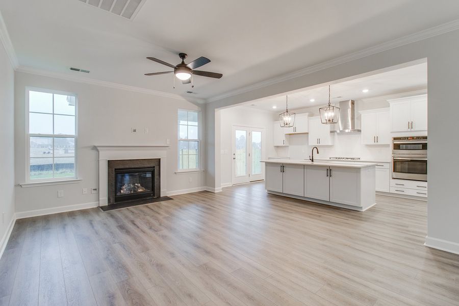 Spacious, unfurnished interior of a new home in Hendrix Farms, Lexington (Image 22). Spacious, unfurnished interior of a new home in Hendrix Farms, Lexington (Image 22).