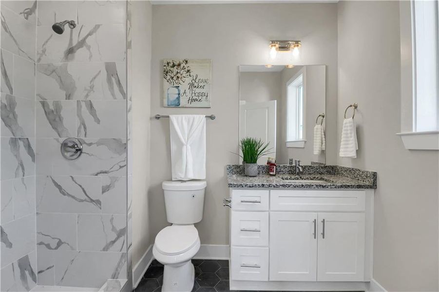 Furnished interior view inside a new home in , Atlanta (Image 4).