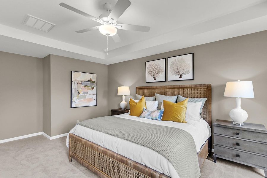 Furnished interior view inside a new home in , Summerville (Image 18).