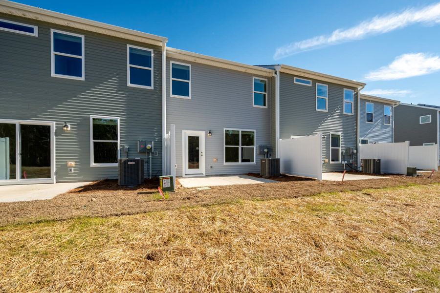 Exterior details and patio area of a home in The Landings at Montague, Goose Creek (Image 4).