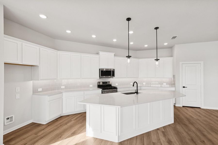 Furnished interior view inside a new home in Oakwood Estates, Waller (Image 13).