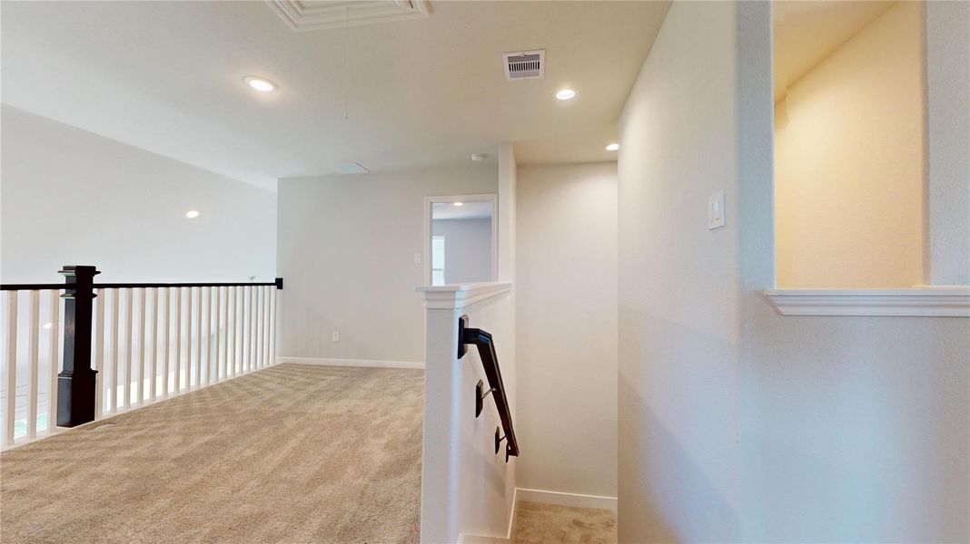 Spacious, unfurnished interior of a new home in Lexington Heights 50', Willis (Image 25).