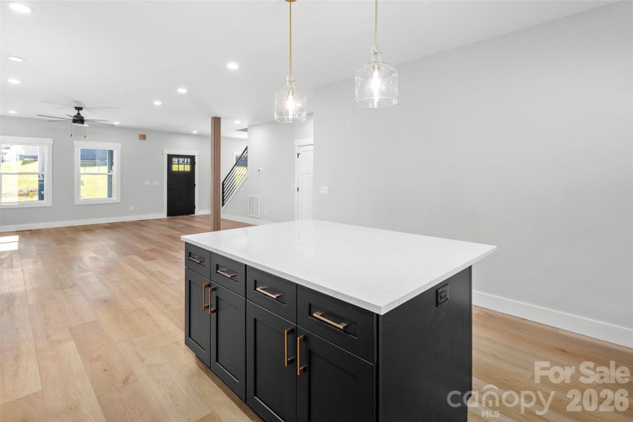 Furnished interior view inside a new home in , Asheville (Image 7).