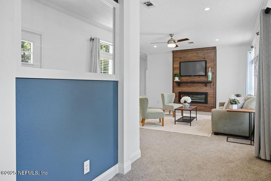 Furnished interior view inside a new home in , Macclenny (Image 15).