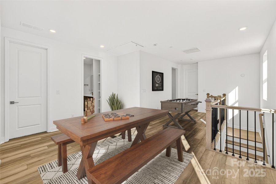 Virtually Staged Loft