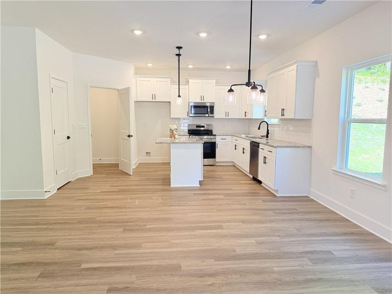 Spacious, unfurnished interior of a new home in Thunder Ridge, Dawsonville (Image 32). Spacious, unfurnished interior of a new home in Thunder Ridge, Dawsonville (Image 32).