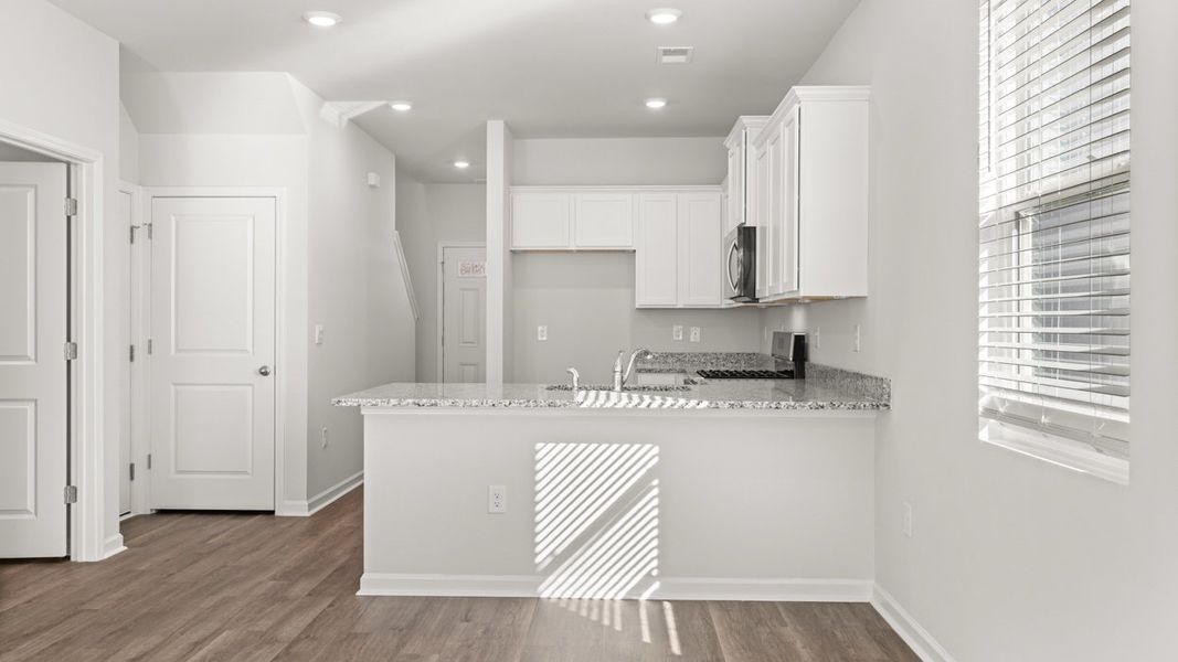 Furnished interior view inside a new home in Byrd Village, Graniteville (Image 5).