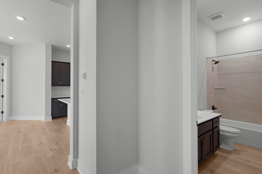 Furnished interior view inside a new home in Broken Oak, Georgetown (Image 14).