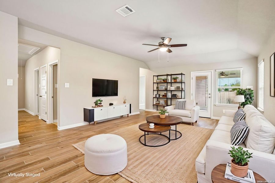 Furnished interior view inside a new home in Sagebrooke - Premier Series, San Antonio (Image 9).