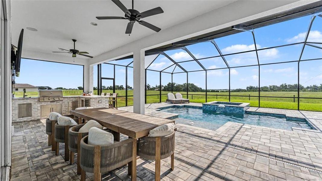 Exterior details and patio area of a home in , Lakeland (Image 23). Exterior details and patio area of a home in , Lakeland (Image 23).