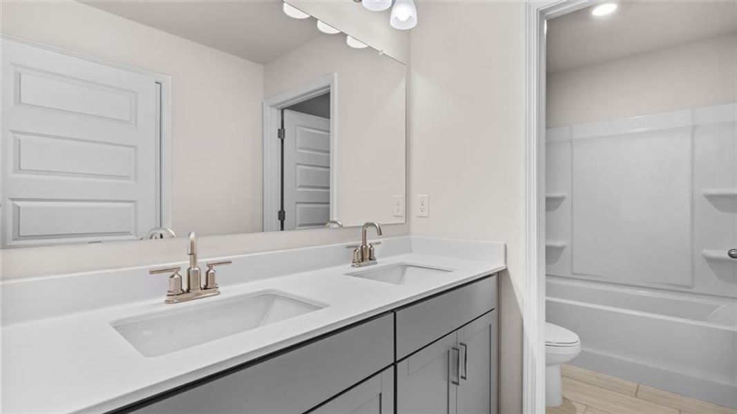 Furnished interior view inside a new home in Westland, Bogart (Image 8).