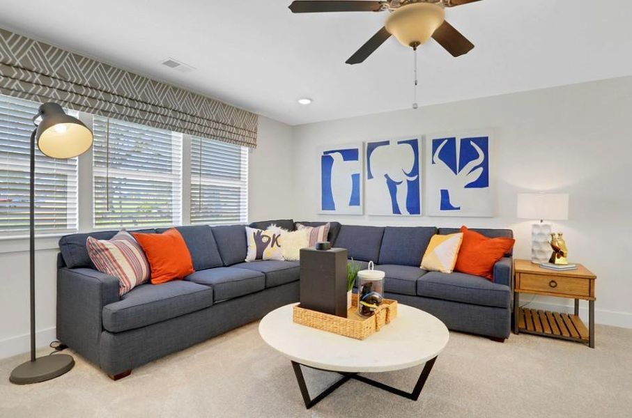 Furnished interior view inside a new home in , Pendergrass (Image 4).