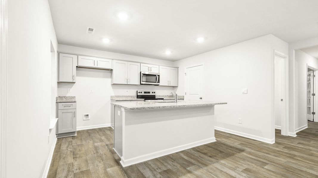 Furnished interior view inside a new home in Owens Ridge, Lexington (Image 8).