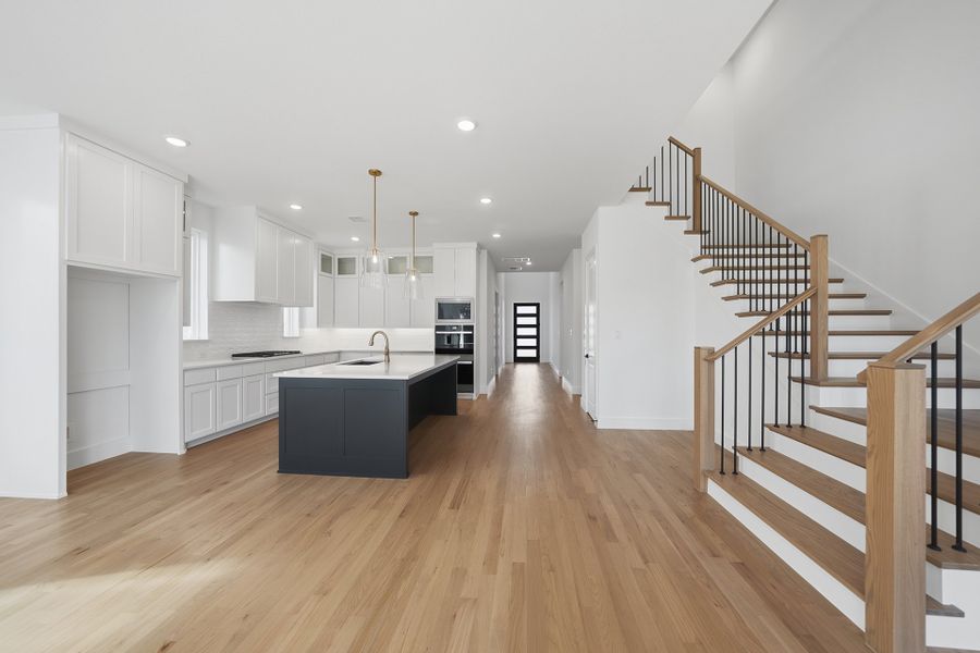 Furnished interior view inside a new home in Estates at Rockhill, Frisco (Image 10). Furnished interior view inside a new home in Estates at Rockhill, Frisco (Image 10).