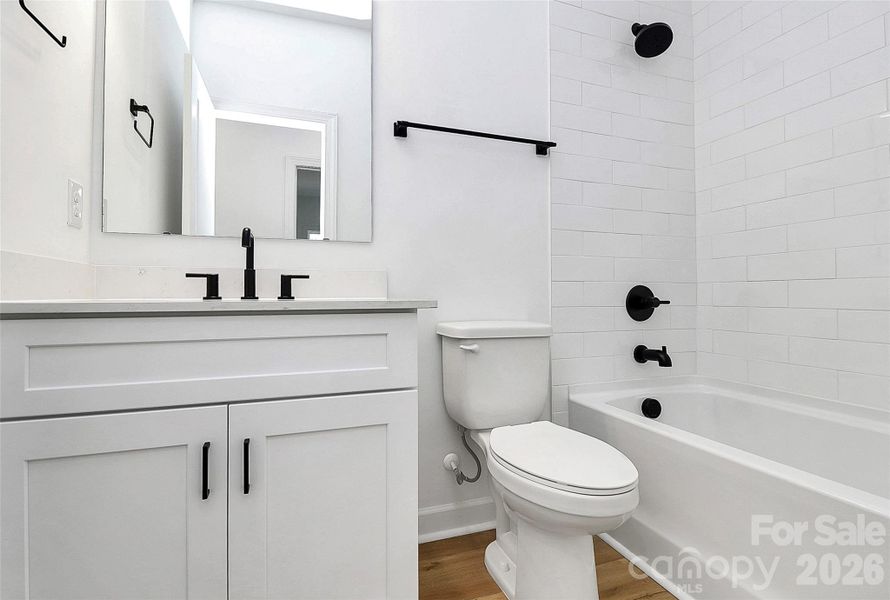 Furnished interior view inside a new home in , Charlotte (Image 8). Furnished interior view inside a new home in , Charlotte (Image 8).