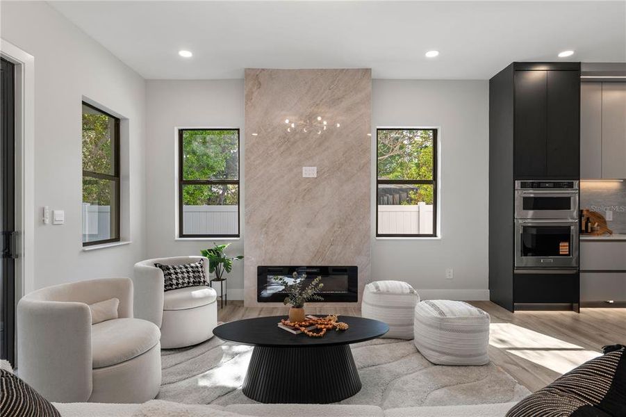 Furnished interior view inside a new home in , Tampa (Image 13).