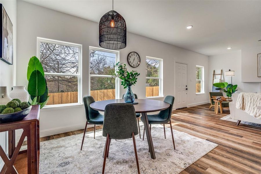 Furnished interior view inside a new home in , Granbury (Image 6).