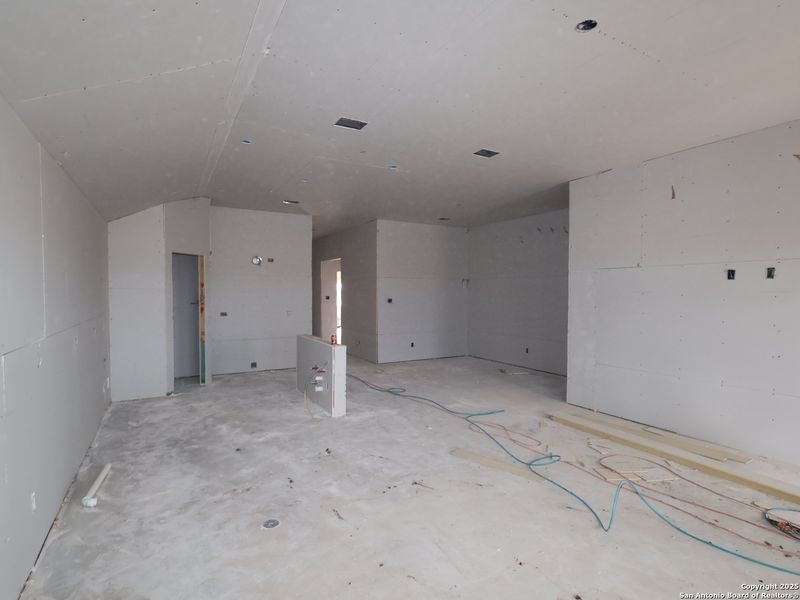 In-progress construction of a new home in Meadows at Clear Springs, New Braunfels, TX (Image 31). In-progress construction of a new home in Meadows at Clear Springs, New Braunfels, TX (Image 31).