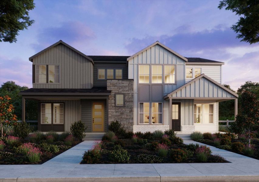 Duet Collection by Trumark Homes at Sterling Ranch | Plan 3 Colorado Farmhouse Duet Collection by Trumark Homes at Sterling Ranch | Plan 3 Colorado Farmhouse