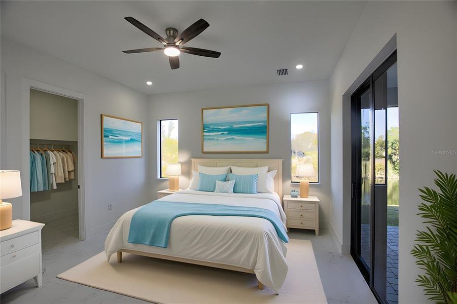 Furnished interior view inside a new home in , Port Charlotte (Image 39). Furnished interior view inside a new home in , Port Charlotte (Image 39).