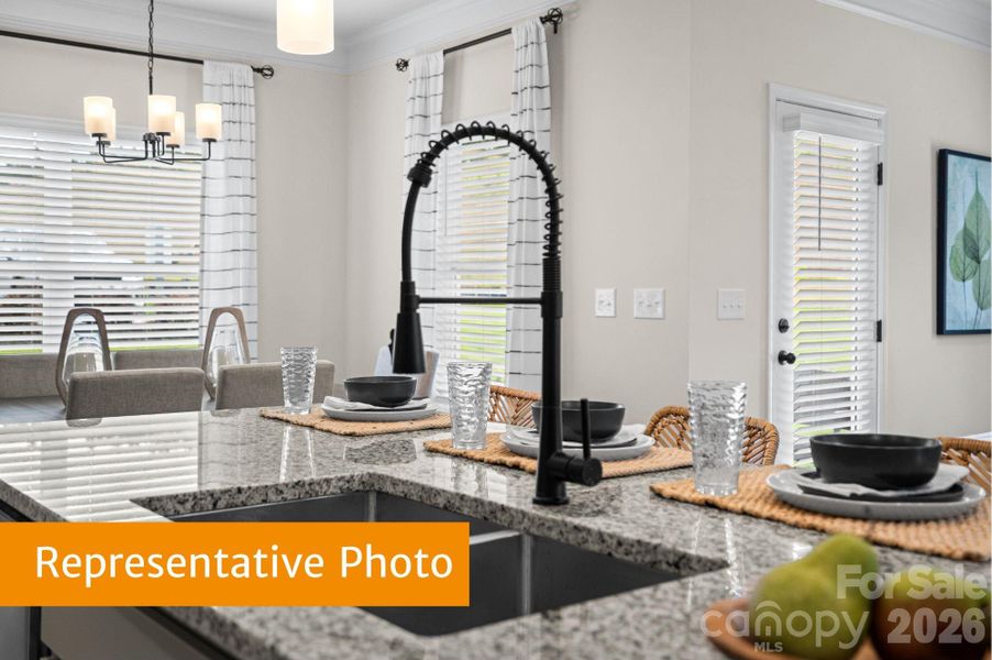 Close-up of interior finishes inside a home in Catawba Trace, Catawba (Image 6).