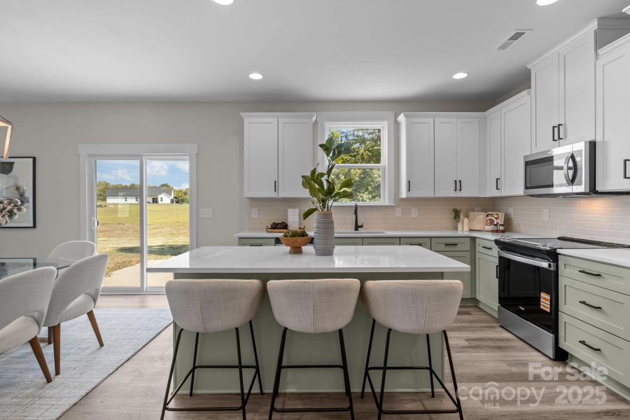 Furnished interior view inside a new home in , Lincolnton (Image 8).