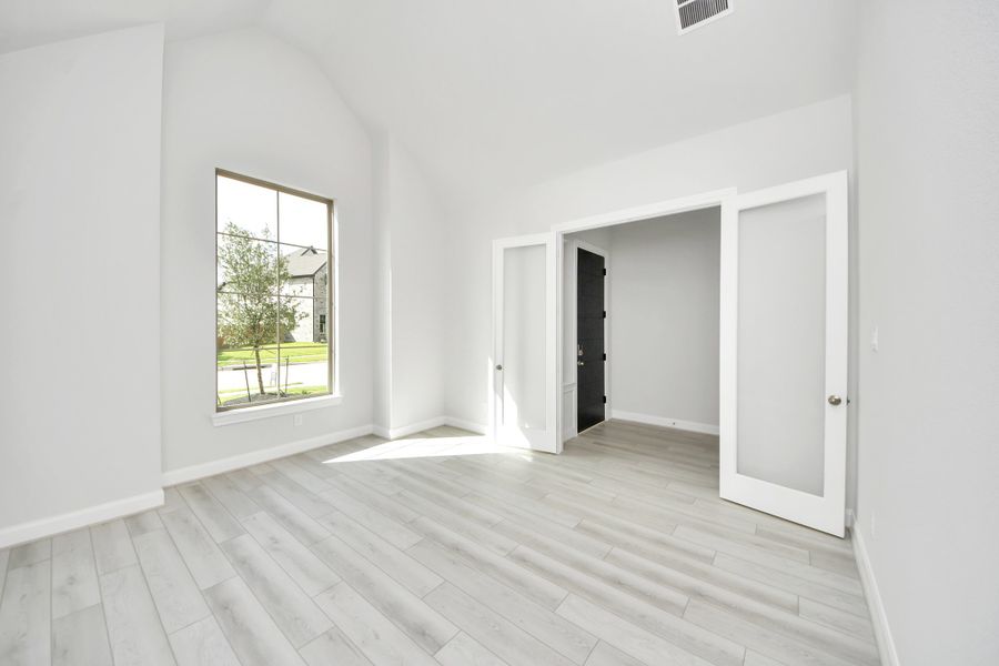 Representative unfurnished interior of a home built from the Cade by Risewell Homes in Marvida, Cypress (Image 7).