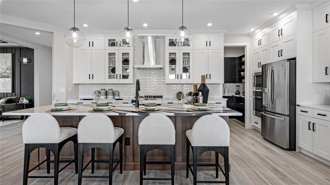 Furnished interior view inside a new home in Cresswind at Lake Harris, Tavares (Image 8).