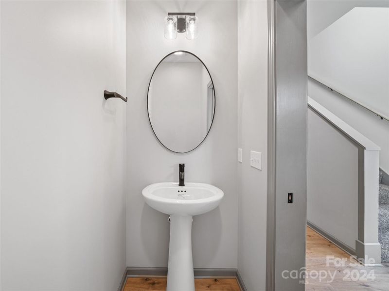 Half Bath off foyer entrance Half Bath off foyer entrance