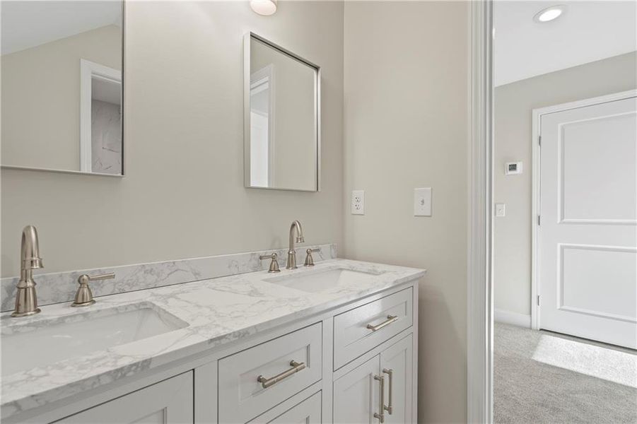Furnished interior view inside a new home in , Gainesville (Image 48).