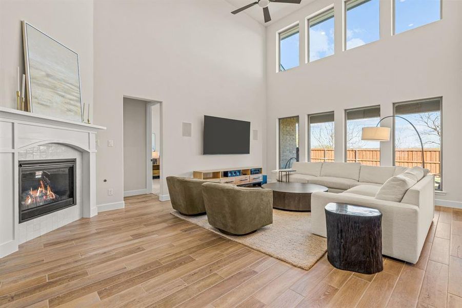 Furnished interior view inside a new home in Walsh, Fort Worth (Image 18).