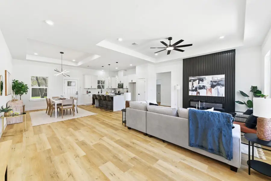 Furnished interior view inside a new home in , Bastrop (Image 5). Furnished interior view inside a new home in , Bastrop (Image 5).