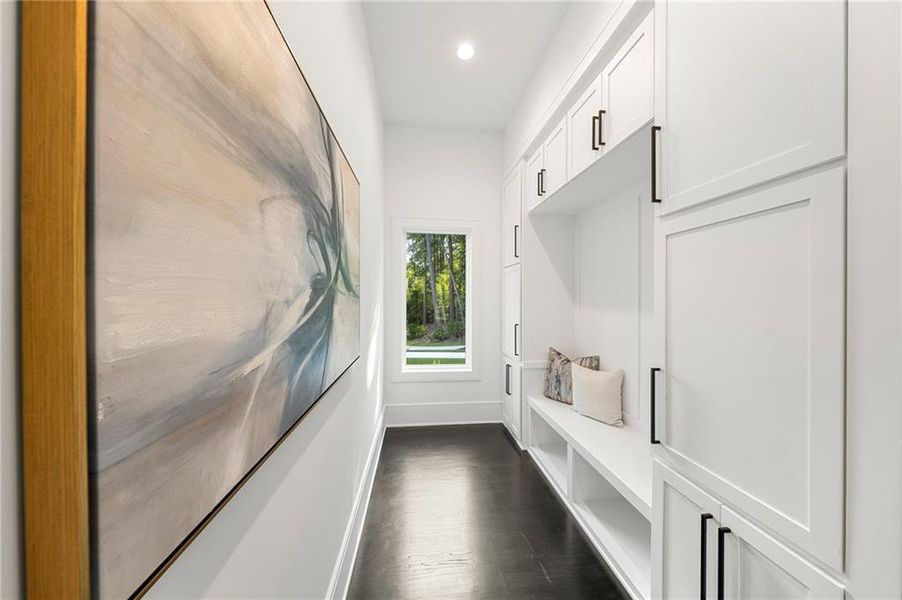 Furnished interior view inside a new home in , Sandy Springs (Image 58).