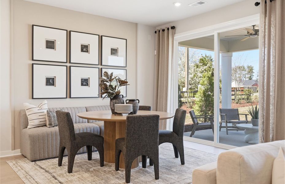 Representative furnished interior of a home built from the Valen by Pulte Homes in Harrington, Greenville (Image 16).