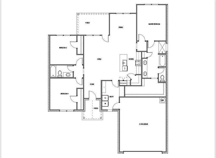 View of floor plan / room layout