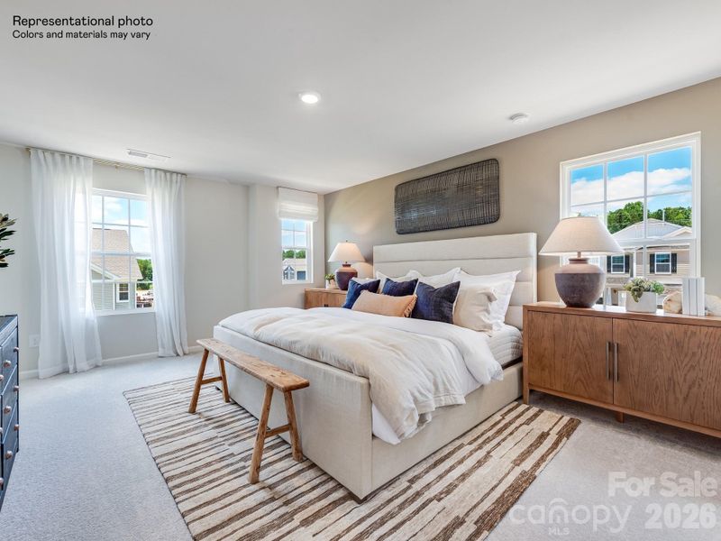 Furnished interior view inside a new home in Cannon Village, York (Image 11). Furnished interior view inside a new home in Cannon Village, York (Image 11).
